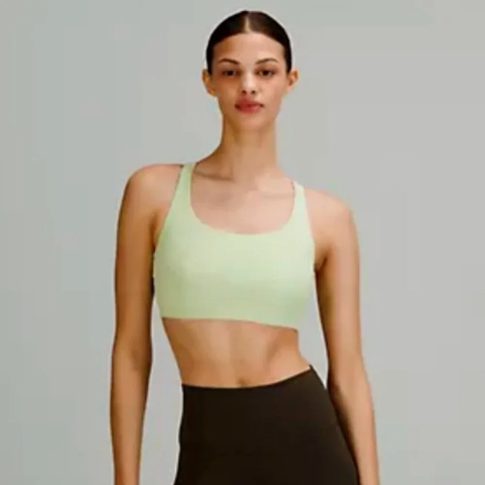 lululemon Energy Bra *Medium Support B–D Cups Color: Creamy Mint - Picture 1 of 6